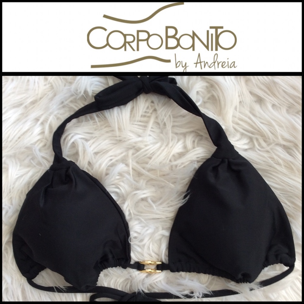 NWOT Corpo Bonito Triangle Bikini Top